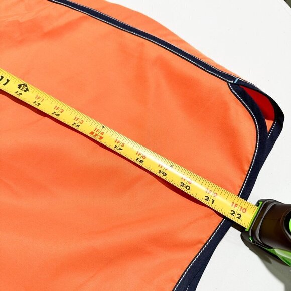 Tommy Hilfiger Men’s Board Shorts Swim Trunks Orange Navy Size 36 NWT - Picture 5 of 11